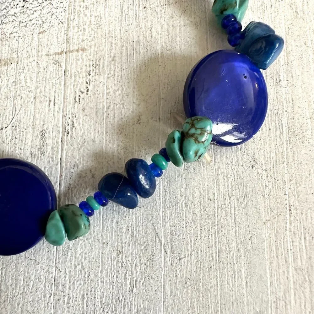 N/A faux turquoise